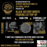 Black History Month Parking Lot Pop-Up Event